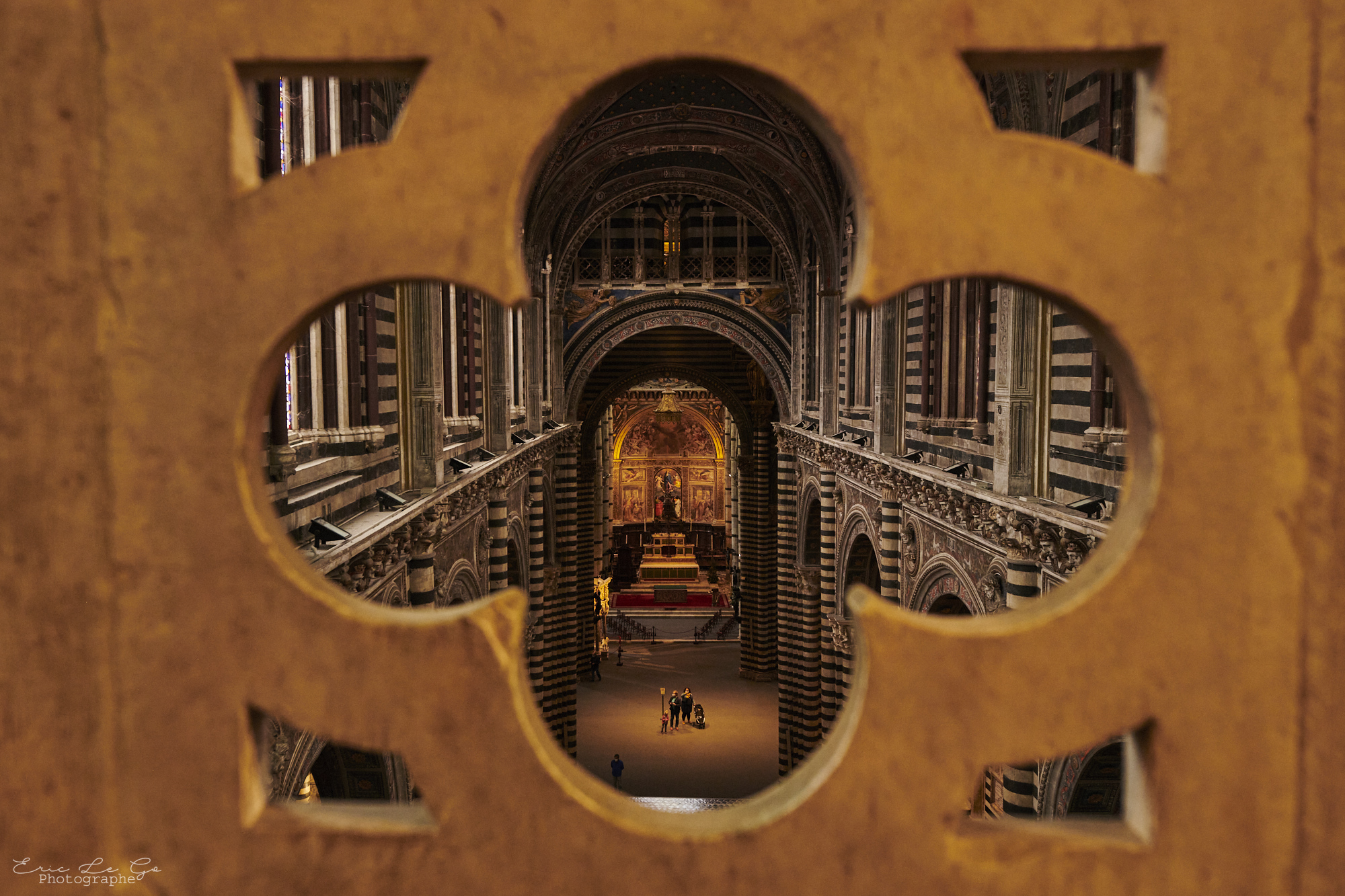Vue de l'intérieur de la cathédrale de Florence
